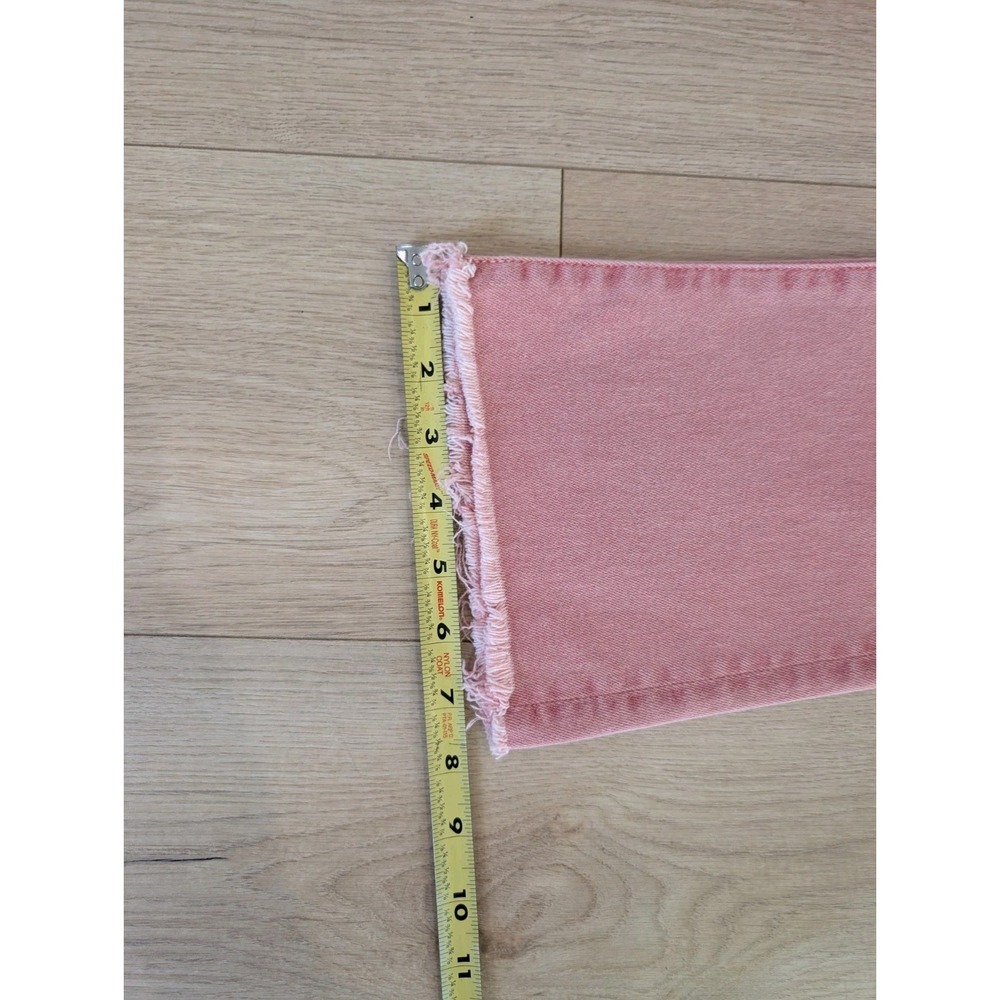 MOTHER Pink Cropped Ankle Jeans - Picture 8 of 11